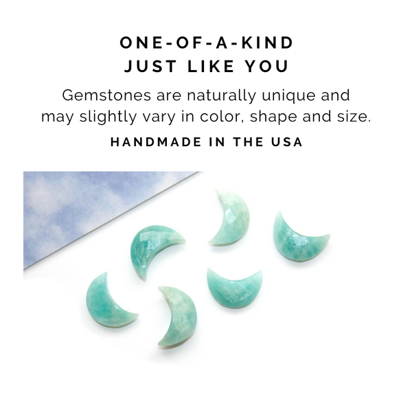 Amazonite Necklace - Moon