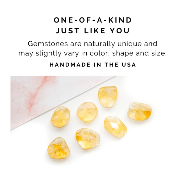 Citrine Gemstone Necklace