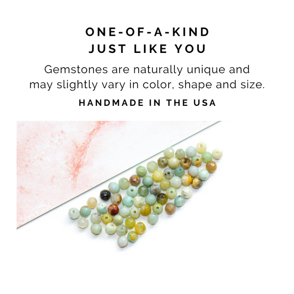 Dainty Amazonite Bar Necklace