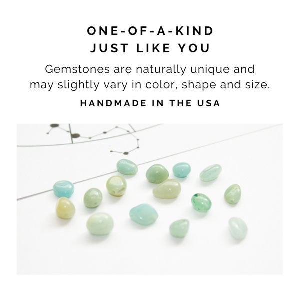 Virgo & Amazonite Charm Necklace