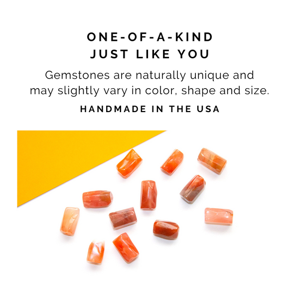 Tiny Carnelian Necklace