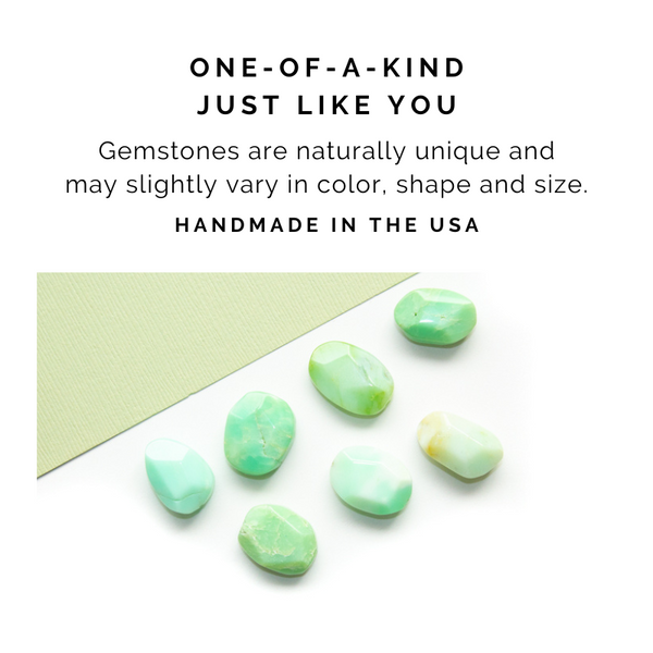 Medium Chrysoprase Gemstone Necklace