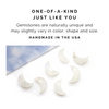 Rainbow Moonstone Necklace - Moon