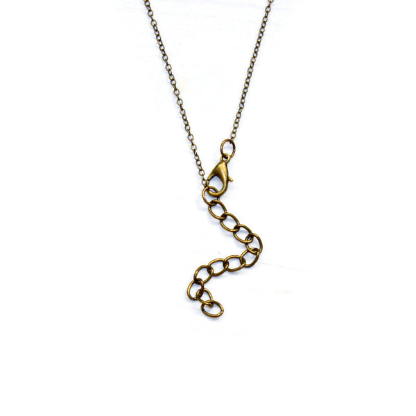 Peridot Bar Necklace
