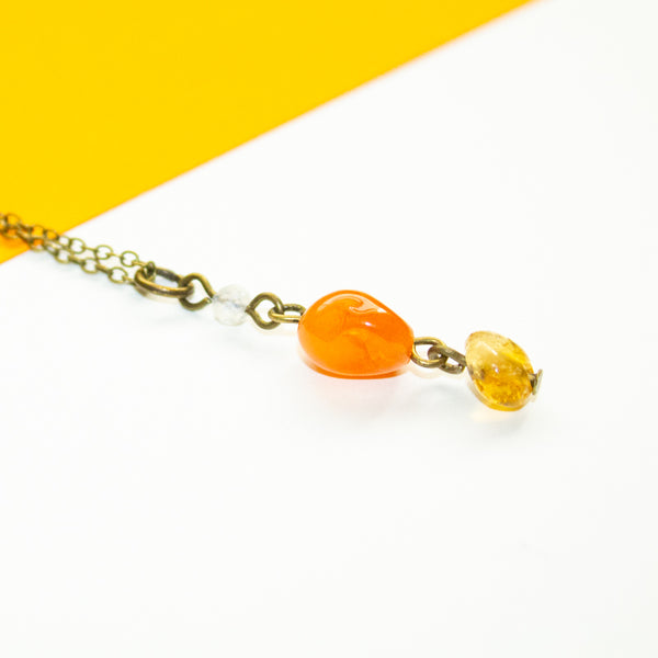 The Candy Corn Necklace