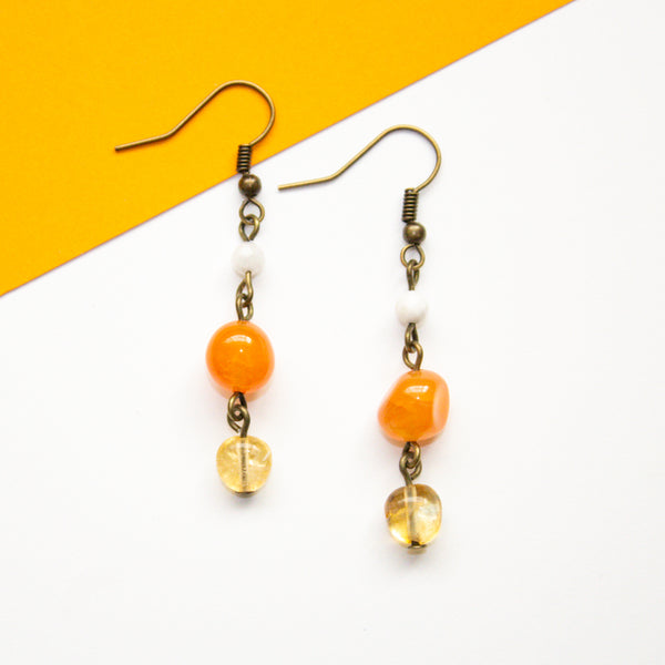 The Candy Corn Earrings
