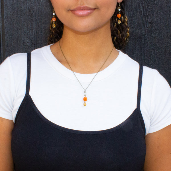 The Candy Corn Necklace