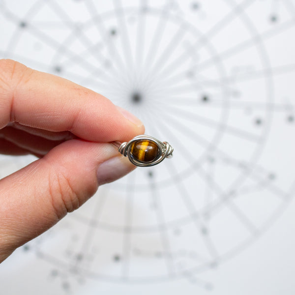 Leo Ring - Tiger's Eye