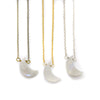 Rainbow Moonstone Necklace - Moon