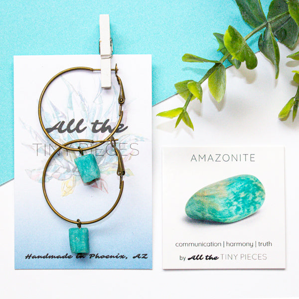 Amazonite Earrings Meaning