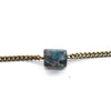 Apatite Cube Bracelet - Natural Gemstone Jewelry