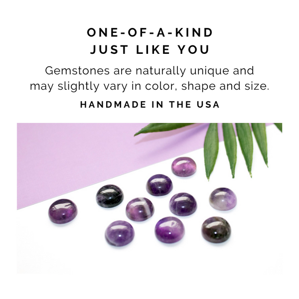 Crown Chakra Earrings | Amethyst