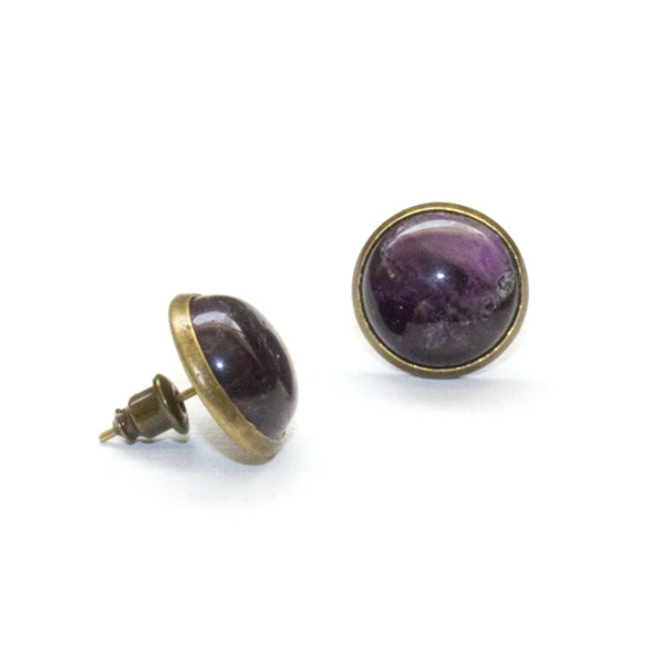 Crown chakra earrings