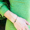 Dainty Rainbow Bar Bracelet