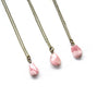 Dainty Rhodochrosite Nugget Necklace - Coastal Collection