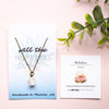 Pink Opal Necklace - Raw