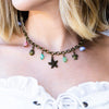 Sea Trinket Charm Necklace - Coastal Collection