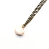Large Raw Pink Opal Necklace Raw Gemstone Jewelry
