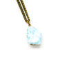 Larimar Gemstone Necklace - Coastal Collection