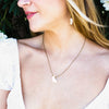 Rainbow Moonstone Necklace - Moon