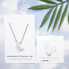 Rainbow Moonstone Necklace - Moon