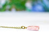 Rhodochrosite Small Slab Necklace - Coastal Collection