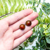 Carnelian Post Earrings
