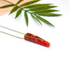 Real carnelian necklace