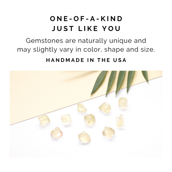 Solar Plexus Chakra Earrings - Citrine