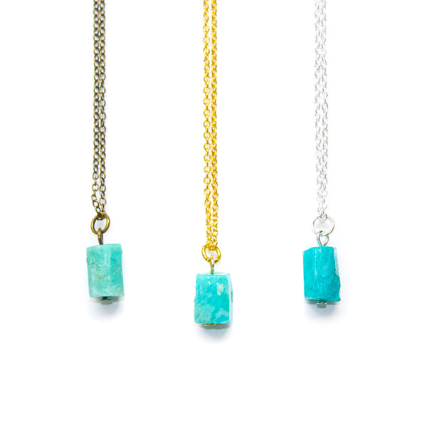 Tiny Amazonite Necklace