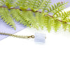 Tiny Blue Lace Agate Necklace