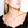How to Wear a Rose Quartz Necklace