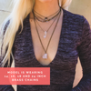 Triple Bead Drop Necklace
