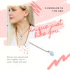 Aquamarine and Lapis Lazuli Drop Necklace
