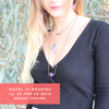 Amazonite, Amethyst, & Apatite Necklace - Cluster Necklace