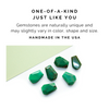 Chrysoprase Geometric Necklace