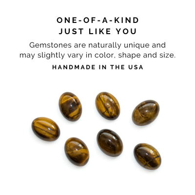 Tiger's Eye Gemstone Choker