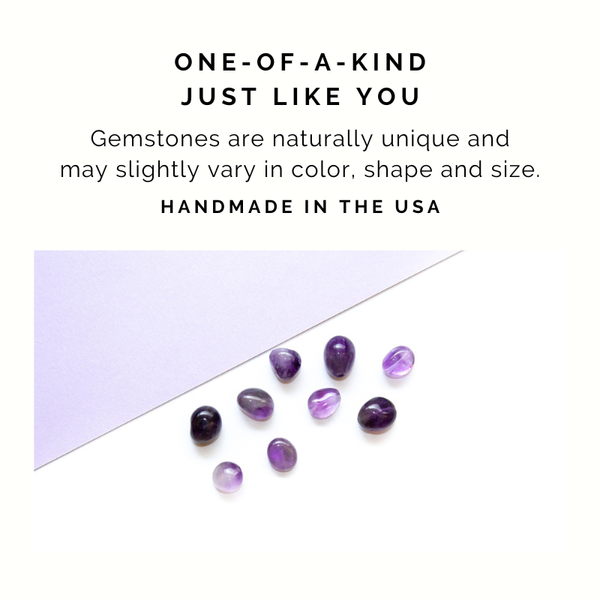 Amethyst Chain Anklet
