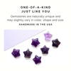 Amethyst Star Toggle Necklace