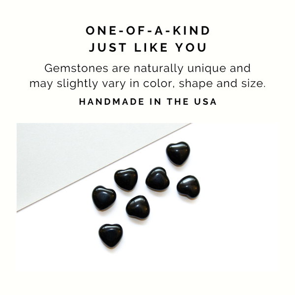 Obsidian Heart Necklace