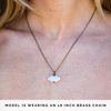 Rainbow Moonstone Necklace - Cloud