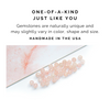 Dainty Rose Quartz Bar Necklace