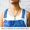 Green Aventurine Toggle Necklace