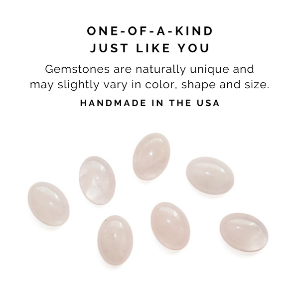 Rose Quartz Gemstone Choker