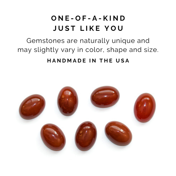Carnelian Gemstone Choker