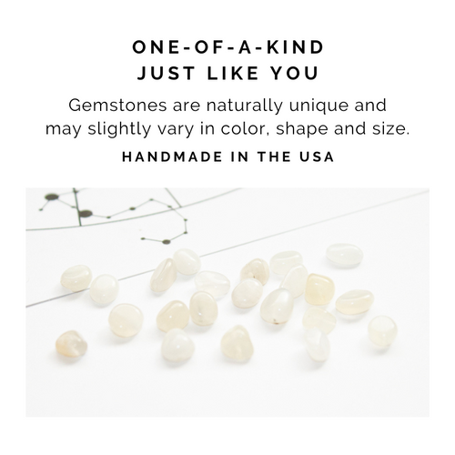 Cancer & Moonstone Charm Necklace