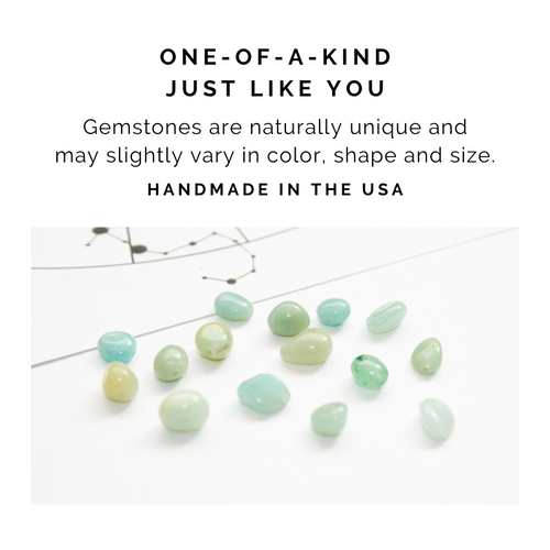 Virgo & Amazonite Charm Necklace