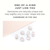 Dainty Rose Quartz Rectangle Necklace