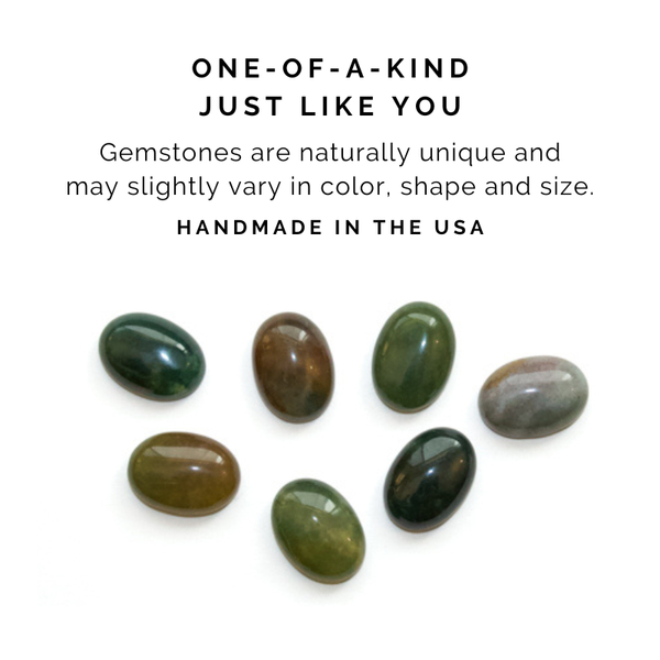 Green Agate Gemstone Choker