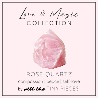 Rose Quartz Rectangle Toggle Necklace